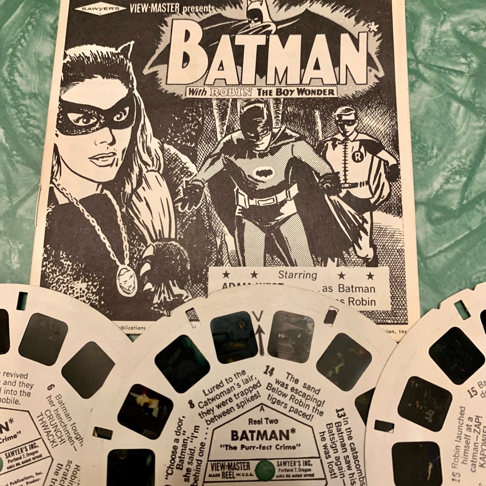 Batman View-Master Reels Set